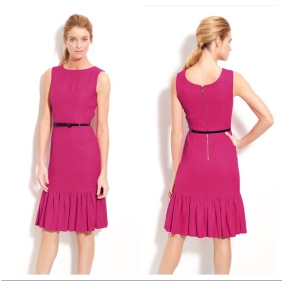 Kate Spade Sleeveless Ruffle Fit and Flare Dress Size 4 - Picture 1 of 12